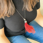 Risha necklace - Red